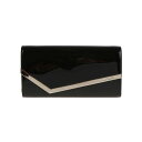 JIMMY CHOO ジミー チュウ レディース クラッチバッグ・ポーチ J000157030001463 EMMIE 001463 BLACK LIGHT GOLD onesize 【送料無料・関税込】