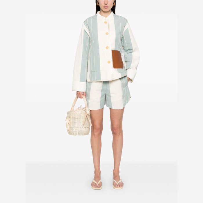 フォルテ フォルテ forte_forte Forte Forte Jackets Clear Blue 13806MYJACKET6003 Women スーツ・ジャケット Blue and green 0 1 2 【送料無料・関税込】