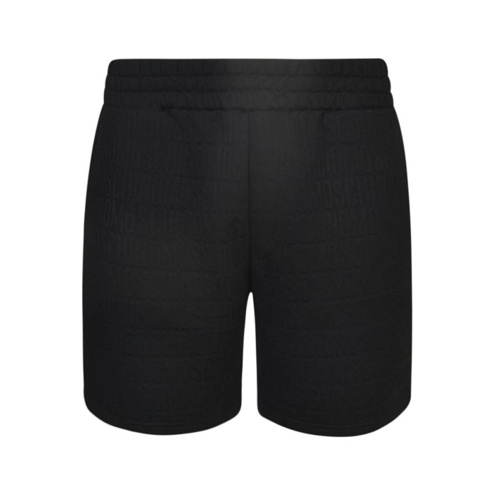 MOSCHINO モスキーノ メンズ ショートパンツ 030576290555 Trousers Black 52 【送料無料・関税込】