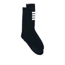 トム・ブラウン Thom Browne 4-bar lightweight mid-calf socks MAS023B01690415 Men アンダーウェア...