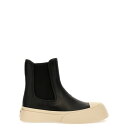 マルニ Marni 'PABLO' ANKLE BOOTS ウィメンズ シューズ ブーツ White/Black Multicoloured IT35 IT36...