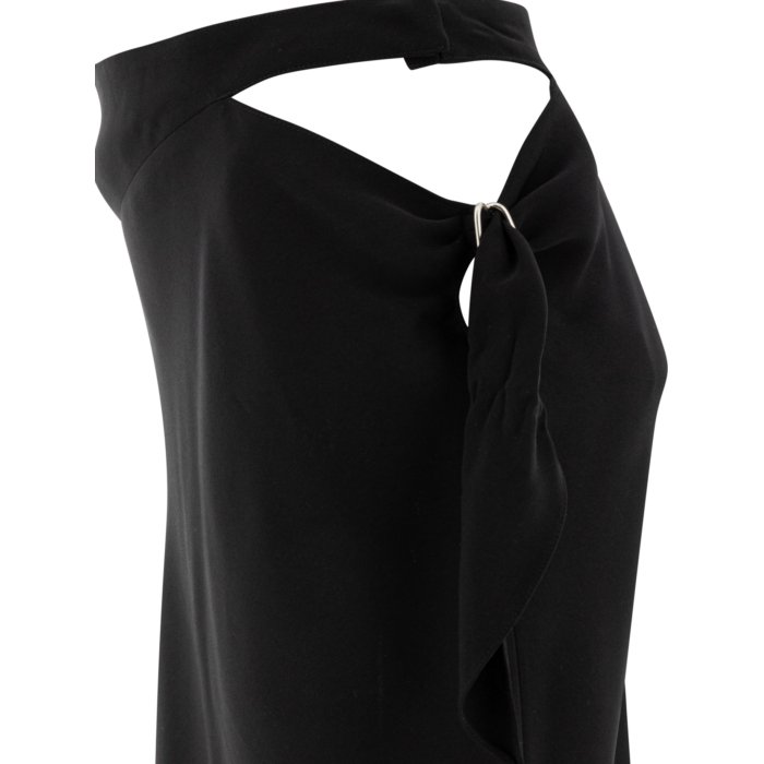 【楽天お買い物マラソン 最大75%OFF+最大P4倍】Courreges クレージュ レディース スカート 125CJU224PL01479999 Skirts Black 36 38 【送料無料・関税込】