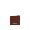メゾンキツネ Maison Kitsune Fox Head Zipped Cardholder メンズ アクセサリー 財布・カードケース Brown ONES...