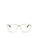 Alexander McQUEEN アレキサンダー・マックイーン レディース サングラス・アイウェア AM0503O002 Glasses Gold 55 【送料無料・関税込】(4)