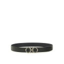 フェラガモ FERRAGAMO Reversible Belt Hooks 687611679710015 Men ベルト・サスペンダー Black 95 10...