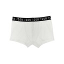 ディースクエアード Dsquared2 Logo boxer shorts D9LC64700ISA01100 Men アンダーウェア White/Black L M S XL 2XL 【送料無料・関税込】