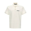 パームエンジェルス Palm Angels 'CLASSIC LOGO' POLO SHIRT メンズ ウェア トップス ポロシャツ White/Black L...