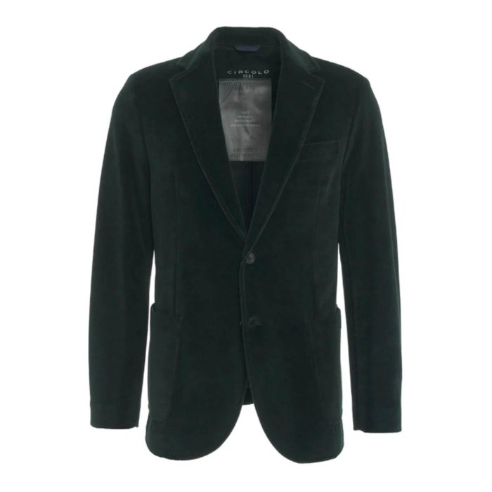 チルコロ1901 CIRCOLO 1901 Velvet Jacket CN4493754 Men スーツ・ジャケット Green 50 48 【送料無料・関税込】