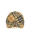 【楽天スーパーセール 最大75%OFF+P2倍】Burberry バーバリー レディース 帽子 8100741SANDIPCHECK Check logo cap Beige L M S XL 【送料無料・関税込】