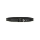 HUGO BOSS ヒューゴボス メンズ ベルト・サスペンダー 5049183410249587001 BELT WITH BUCKLE BLACK 95 90...