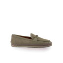 トッズ Tod's Leather Loafers ウィメンズ シューズ ローファー Green 36 35.5 37 36.5 38 37.5 39 38.5...