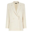 セオリー Theory 'Relaxed DB' blazer P0109115Y0C Women スーツ・ジャケット White 2 4 6 10 8 12 ...