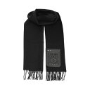 ロエベ LOEWE Wool and cashmere scarf FSA5SS1W011100 Women スカーフ・マフラー Black IT0 【送料無料...