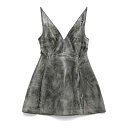 マルニ Marni Flared Mini Dress ウィメンズ ウェア トップス ワンピース・ドレス・オールインワン Black 40 38 女性 ABMX...
