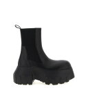 リック オウエンス Rick Owens 'Beatle Mega Tractor' ankle boots RU02E1860LOO09 Men ブーツ Black IT40 IT41 IT42 IT43 IT44 40 41 42 43 44 43.5 45 【送料無料・関税込】