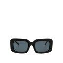 【楽天スーパーセール 最大75%OFF+P2倍】THE ATTICO ジ・アティコ レディース サングラス・アイウェア ATTICO40C1SUNC1 Jorja Sunglasses Black 54 【送料無料・関税込】