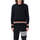 トム・ブラウン Thom Browne Sweaters Blue メンズ ウェア トップス ニット・セーター・カーディガン Blue 2 3 4 男性 MKA...