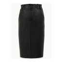 サンローラン Saint Laurent Leather Mini Skirt 803422YC2TE1000 Women スカート Black 36 【送料無...