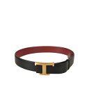 トッズ Tod's Leather belt ウィメンズ アクセサリー ベルト・サスペンダー Black 85 80 95 90 女性 XCWTSB10100R...