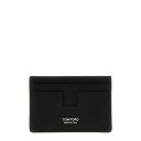 トムフォード TOM FORD Logo card holder Y0232LCL158S1N001 Men 財布・カードケース Black onesize 【送料無料・関税込】