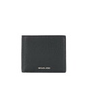 マイケル・コース MICHAEL KORS Hudson Billfold W Coin Pocket 39S0LHDF3L001 Men 財布・カードケース Black onesize 【送料無料・関税込】
