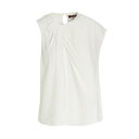 マックスマーラ ステュディオ Max Mara Studio 'Baylda' top UBALDA001 Women タンクトップ・キャミソール White ...