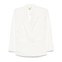 エリザベッタ フランキ Elisabetta Franchi Elisabetta Franchi Jackets Ivory GI13253E2360 Wom...