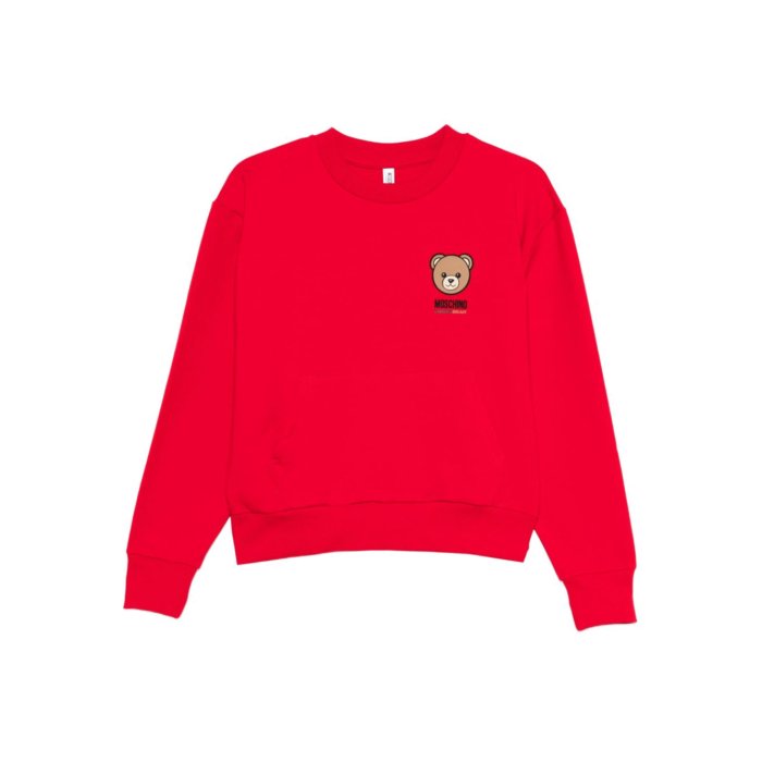 【楽天ブラックフライデー最大80%OFF+P2倍~】MOSCHINO モスキーノ レディース スウェット・フーディー A170744130110 Moschino Underwear Sweaters Red Bright L M S XS 【送料無料・関税込】