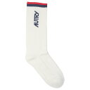 オートリー AUTRY Jacquard logo socks SOPUE8FS Men アンダーウェア White L M S 【送料無料・関税込】