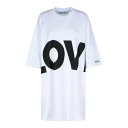 モスキーノ MOSCHINO White Cotton Dress 040854421001 Women ワンピース・ドレス・オールインワン White 40 ...