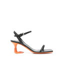モスキーノ MOSCHINO Slingback MA16575G1MMA300A Women サンダル Black 36.5 36 38 37.5 37 38...