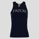 パトゥ Patou PATOU T-shirts and Polos Blue JE0159994699N Women タンクトップ・キャミソール Blue a...