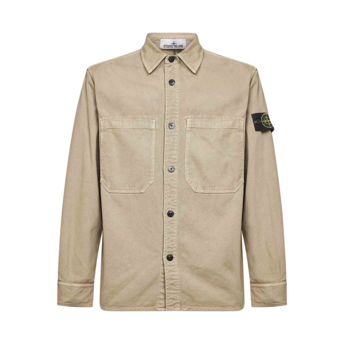 STONE ISLAND ストーンアイランド メンズ シャツ・ブラウス K2S151200025S0184V019A Stone Island Shirts Beige L M S XL 2XL 【送料無料・関税込】