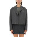 セオリー Theory CROPPED JACKET O0801402A08 Women スーツ・ジャケット GREY M S 【送料無料・関税込】