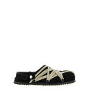 リック オウエンス Rick Owens 'Megalace Mule Granola' sabots RU02E1813LVSW109 Men サンダル Bl...
