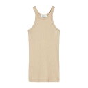 スポーツマックス Sportmax Top 2412941011600002 Women タンクトップ・キャミソール Nude & Neutrals M L 【...