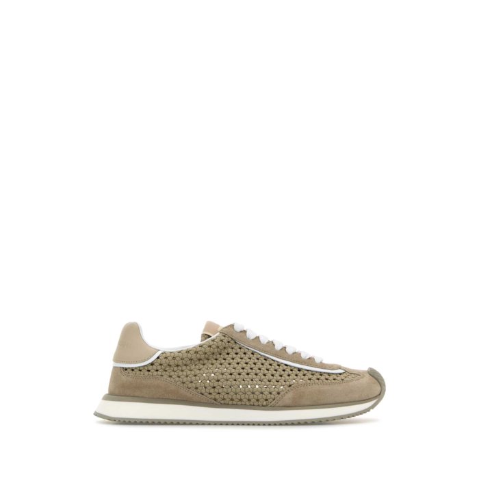 【楽天スーパーセール 最大80%OFF+P2倍~】Dolce & Gabbana ドルチェガッバーナ メンズ スニーカー CS2298A6D458C711 Cappuccino fabric sneakers Beige o Tan 411/2 421/2 431/2 401/2 43 45 43.5 44 40 41.5 42 42.5 41 40.5 38 【送料無料・関税込】