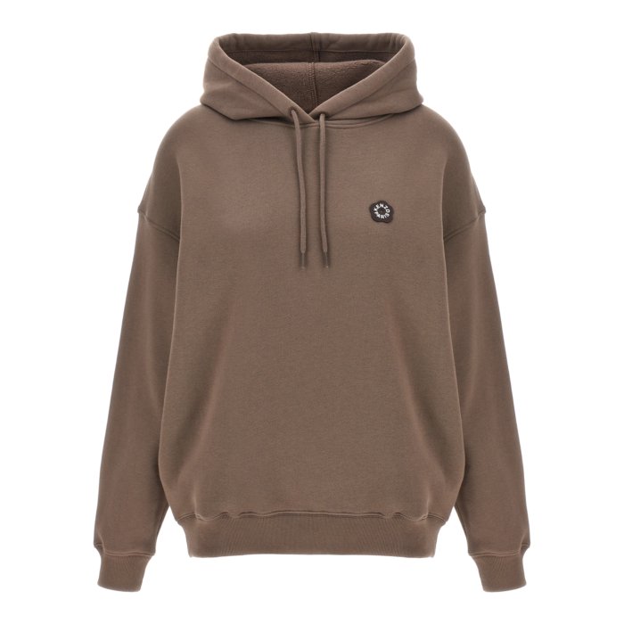 【楽天ブラックフライデー最大80%OFF+P2倍~】KENZO ケンゾー レディース スウェット・フーディー FF62HO4534MB92 'Gots Boke Flower 2.0' hoodie Brown S 【送料無料・関税込】