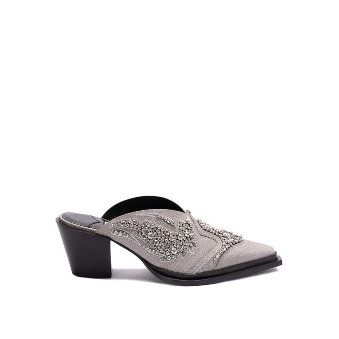 【楽天ブラックフライデー最大80%OFF+P2倍~】JIMMY CHOO ジミー チュウ レディース サンダル CECEMULEII60MBFSILVER Mu...