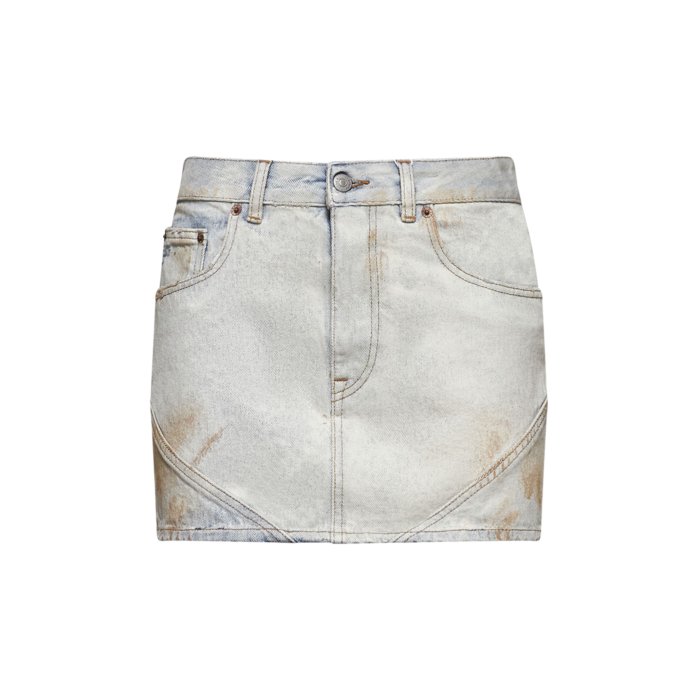 MM6 Maison Margiela エムエムシックス レディース スカート S52MC0011M30018982 MM6 Maison Margiela Skirts Blue Blue and green 38 40 42 【送料無料・関税込】