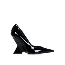ジ・アティコ THE ATTICO Black patent calf leather pumps 231WS509L002100 Women パンプス・ハイヒール Black 36 【送料無料・関税込】