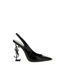サンローラン Saint Laurent 'OPYUM' SLINGBACKS ウィメンズ シューズ パンプス・ハイヒール Black 女性 630107AAC...