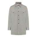 メゾン マルジェラ Maison Margiela Long-Sleeved Shirt S67DT0013M30004001F Men シャツ・ブラウス Grey 40 42 【送料無料・関税込】(4)