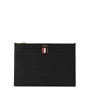 トム・ブラウン Thom Browne leather medium document holder pouch メンズ バッグ クラッチバッグ・ポーチ Black U TU ONESIZE 男性 MAC019L00198001 【送料無料・関税込】(4)