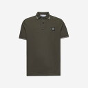 ストーンアイランド STONE ISLAND T-shirts and Polos メンズ ウェア トップス ポロシャツ Military Green L M ...