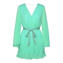 マックスマーラ Max Mara Visita Green Polyester Dress 2411221124002 Women ワンピース・ドレス・オールイ...