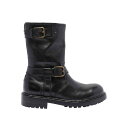 ドルチェガッバーナ Dolce & Gabbana Dolce&Ampgabbana Black Leather Boots A70032AW35280999 ...