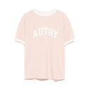 オートリー AUTRY T-Shirt TSPW94CP Women Tシャツ・カットソー Nude & Neutrals XS S 【送料無料・関税込】(4)