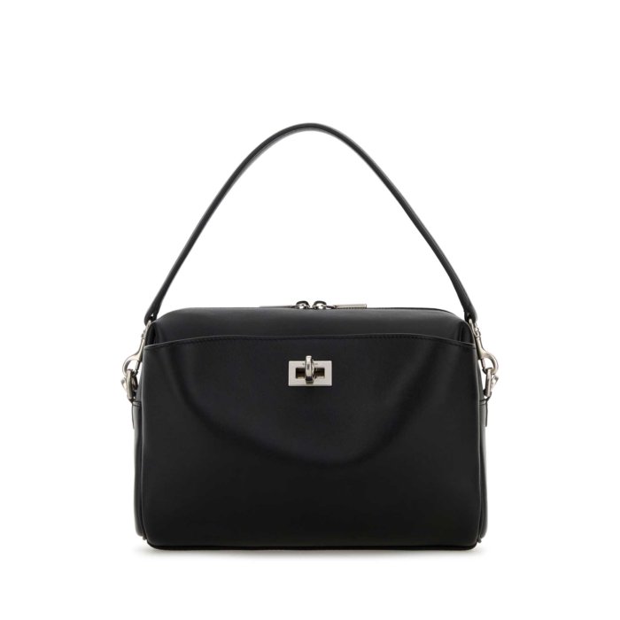 【楽天ブラックフライデー最大80%OFF+P2倍~】Balenciaga バレンシアガ メンズ ハンドバッグ・ショルダーバッグ 8455912AA4U1000 Black leather Rodeo handbag Black onesize 【送料無料・関税込】