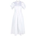アレキサンダー・マックイーン Alexander McQUEEN Dresses White ウィメンズ ウェア トップス ワンピース・ドレス・オールインワン ...